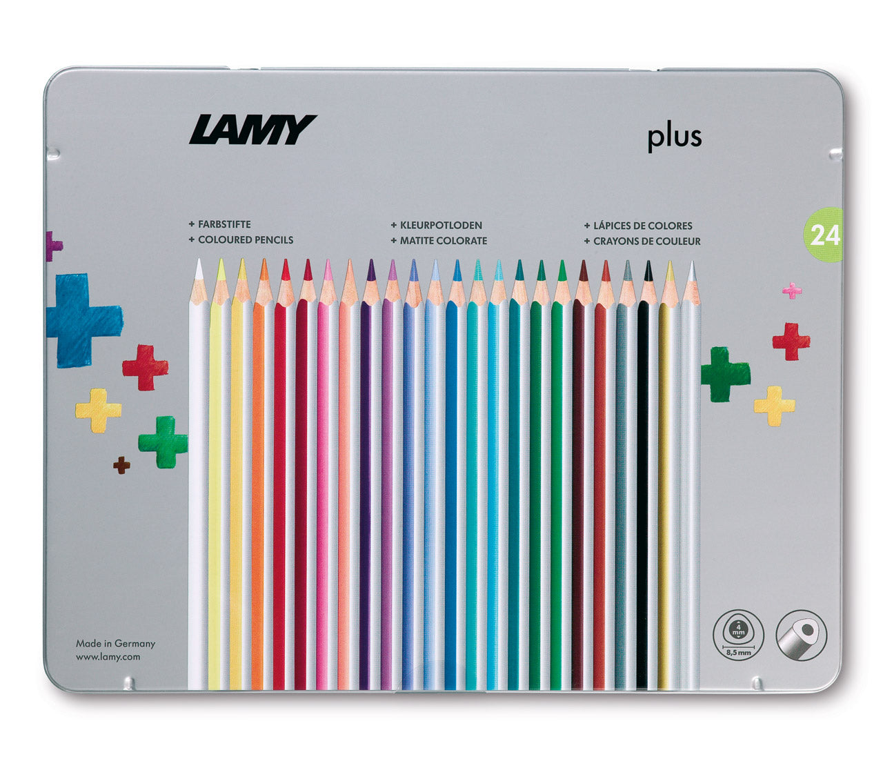 Lamy-plus-Farb-buntstifte-24-Set-Metalletui-1222010-lafueliki