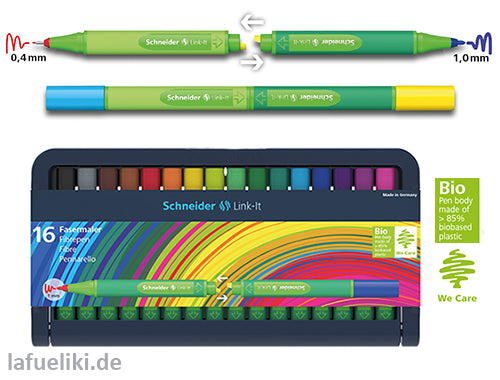 Link-It-Fasermaler-04mm-16er-Multipack