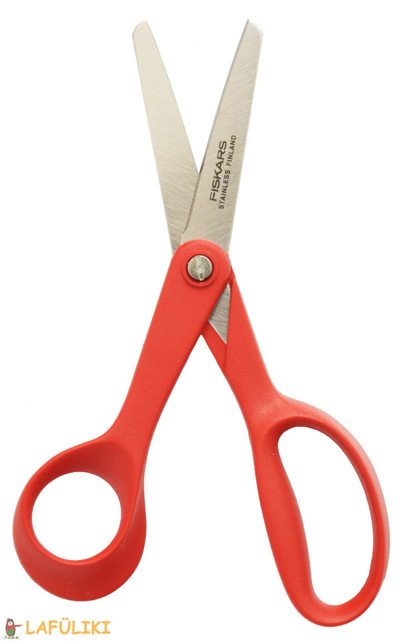 Linkshaender-Bastelschere-Fiskars-Ergogrip-offen