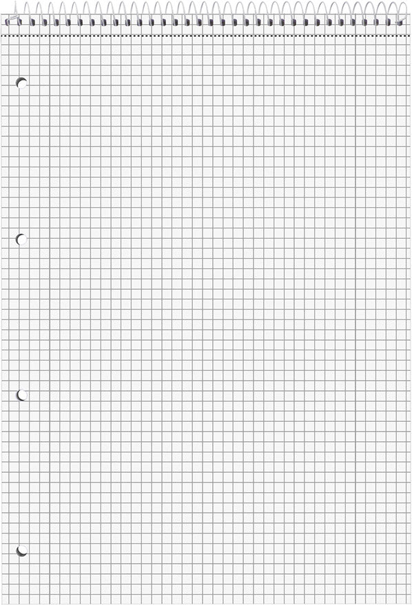 Linkshaender-Collegeblock-kariert-Doppelrand-lineatur