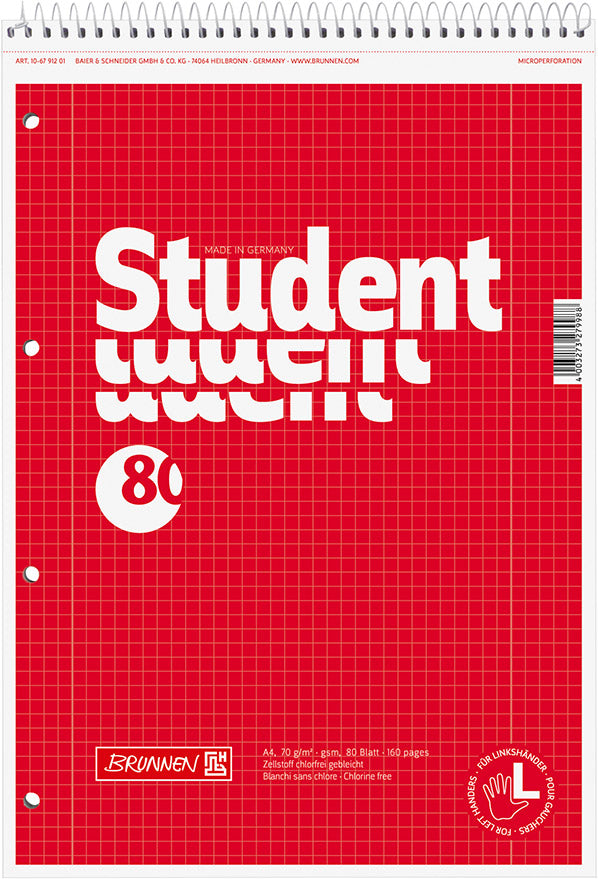 Linkshaender-Collegeblock-kariert-Doppelrand