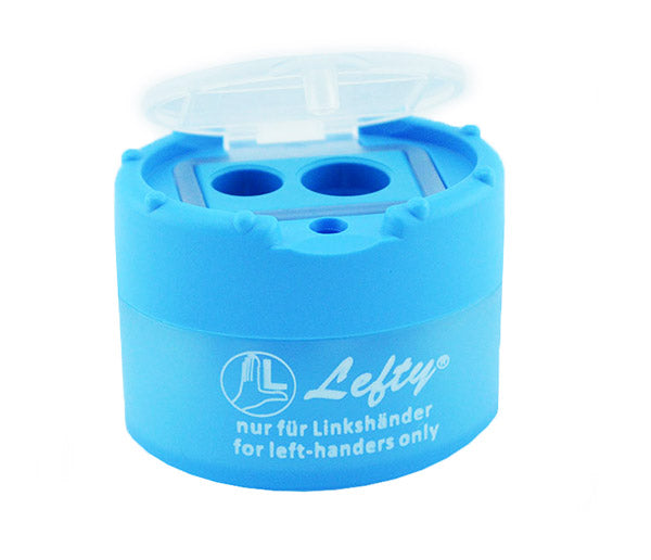 Spitzer für Linkshänder Click Clack in hellblau