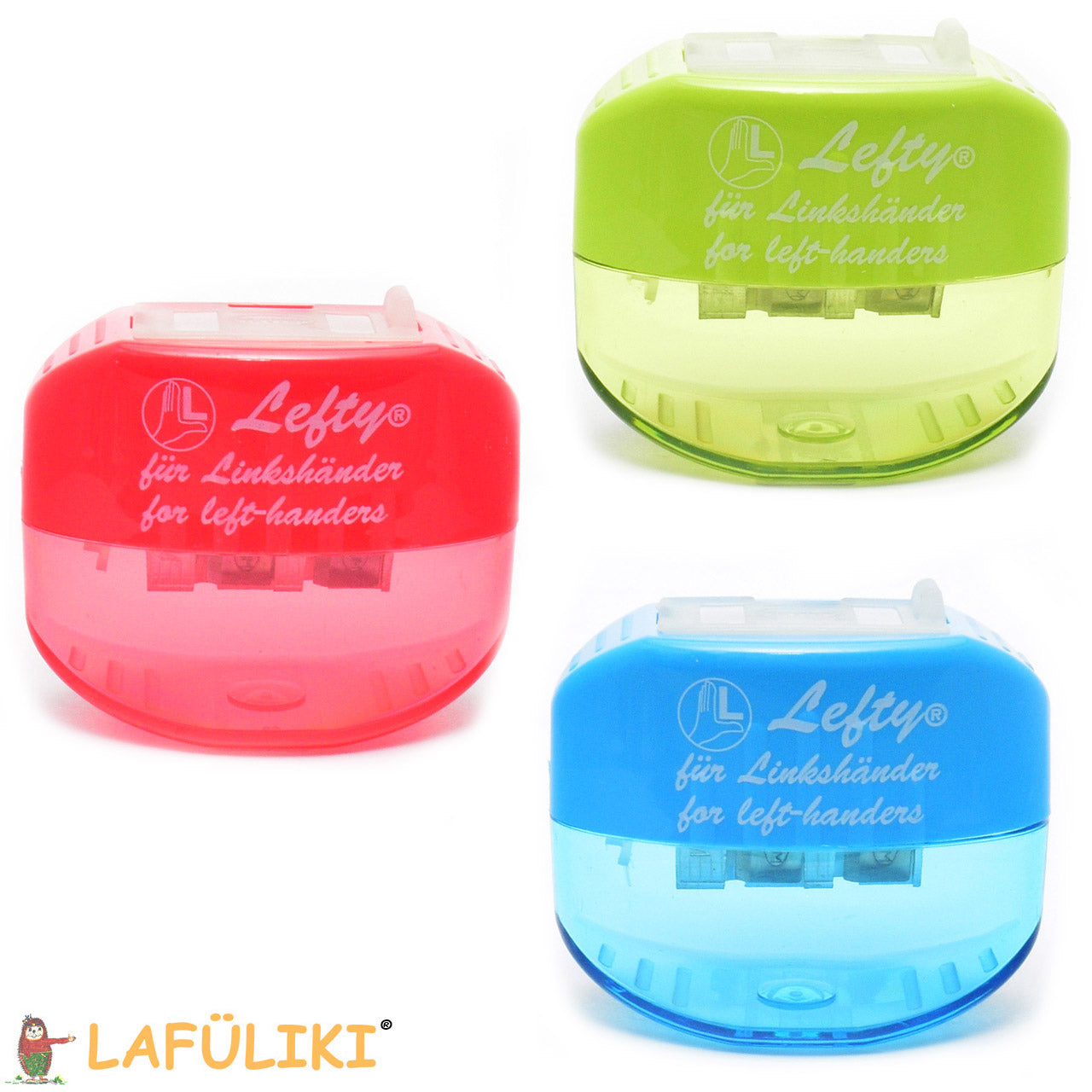 Linkshaender-Doppeldosenspitzer-Oval-Office-Spitzer-dicke-duenn-stifte-lafueliki