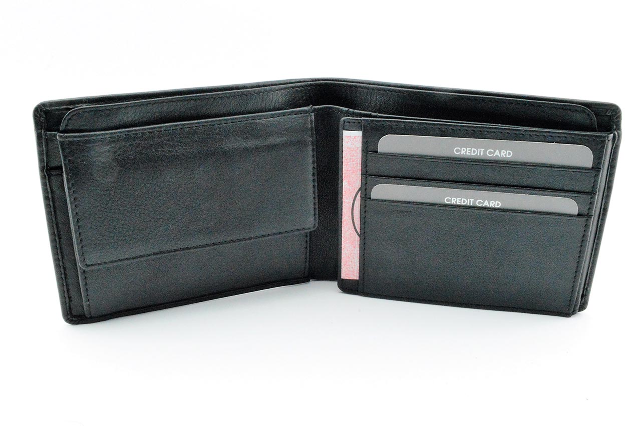 Linkshaender-Herren-Geldboerse