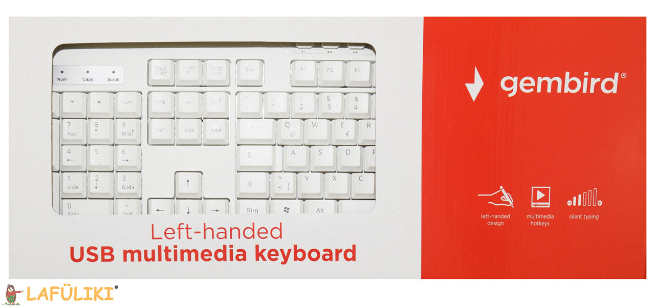 Linkshaender-Tastatur-USB-weiss-gembird-ovp-lafueliki