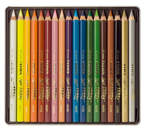 Lyra-Super-Ferby-Metalletui-18er-set-Lackiert-stifte