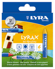 Lyrax-Wachs-Riesen-dreifl-6er-Set-wachsmaler