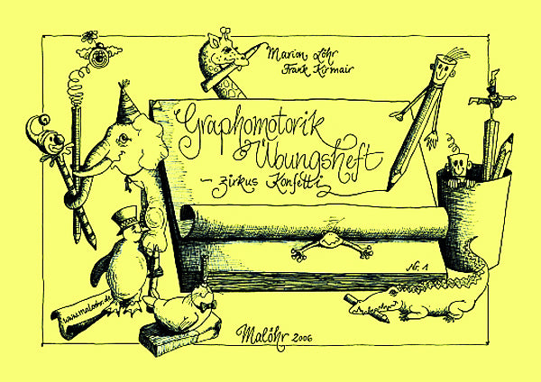 MALOEHRs-Zirkus-Konfetti-Graphomotorik-Ubungs-block-Heft-Vorschule-grundschule-lafueliki