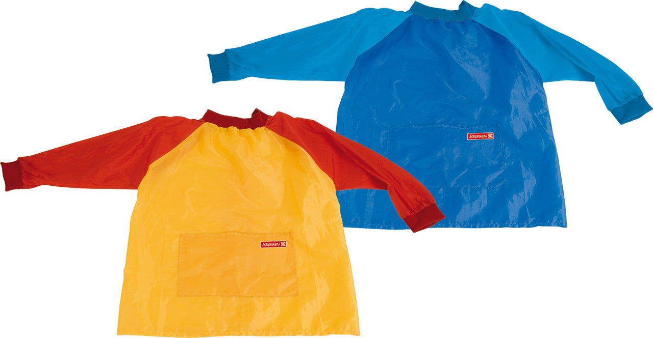 Malkittel-mit-Aermel-fuer-Schulkinder-blau-rot-1048096-lafueliki