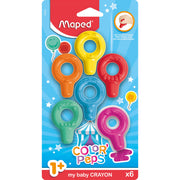 Maped-Fingerwachser-Wachsmalkreiden-6er-Set-Color-Peps-863806-ovp-lafueliki