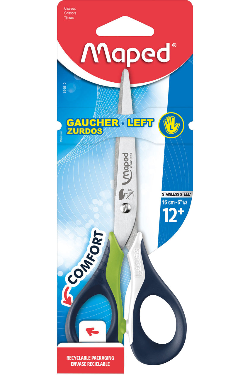 Maped-Linkshaender-Schere-16-cm-Sensoft-Flexgrif-spitz-gruen-696510-kaufen-lafueliki