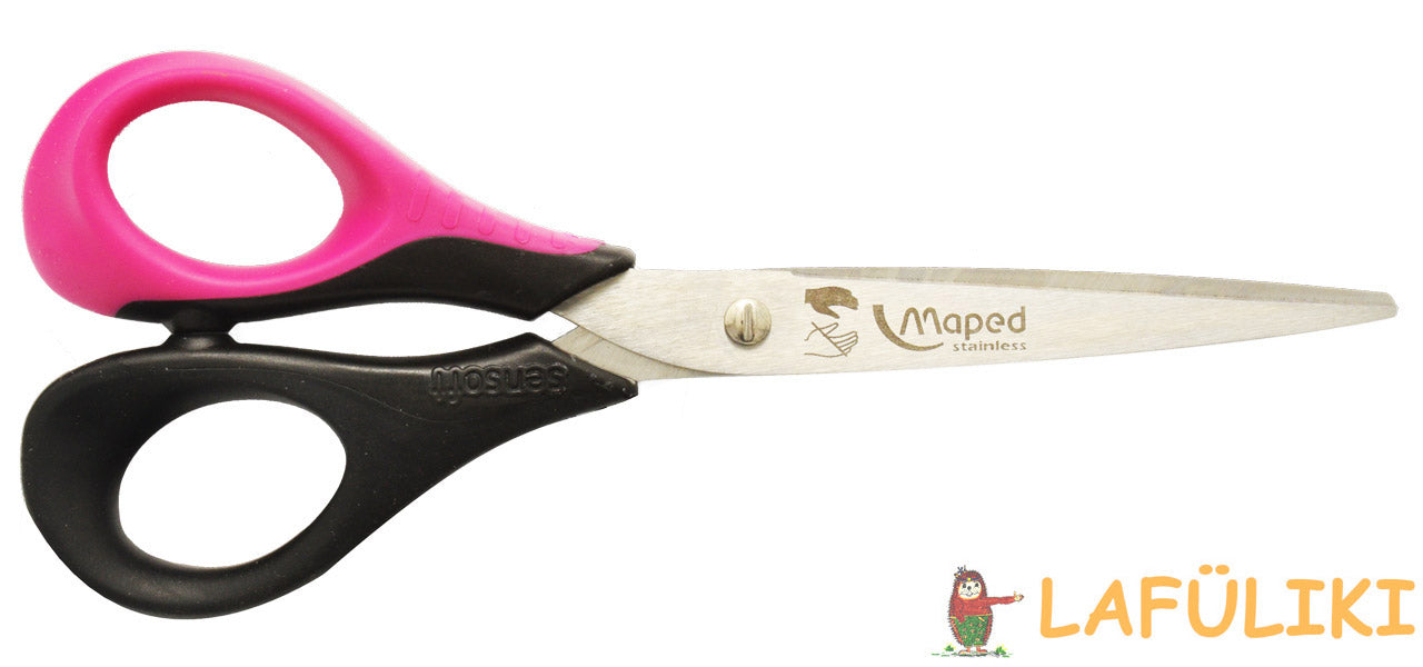 Maped-Linkshaender-Schere-Sensoft-3D-16cm-pink