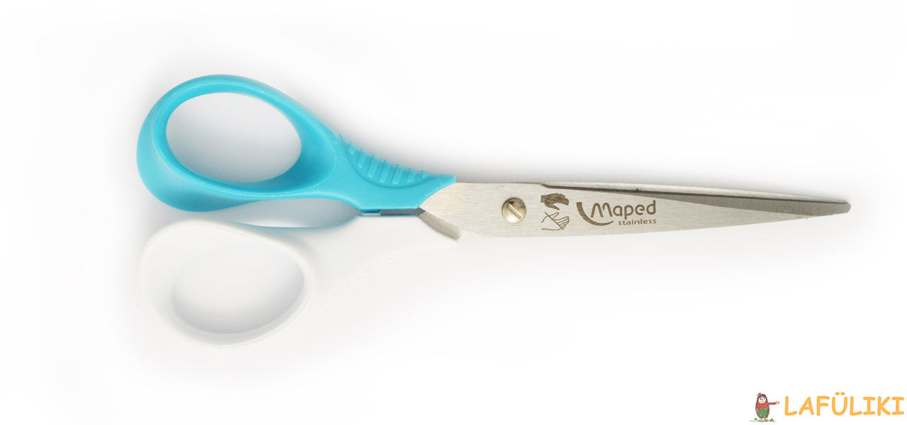 Maped-Linkshaender-schere-shape-weiss-blau