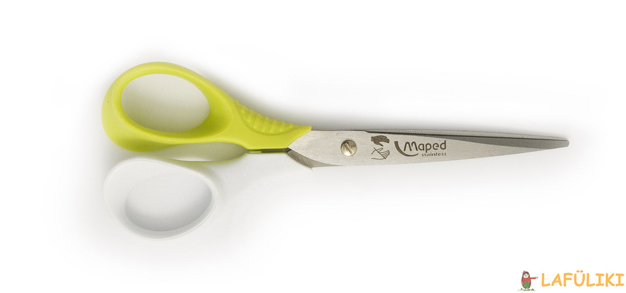 Maped-Linkshaender-schere-shape-weiss-lemon