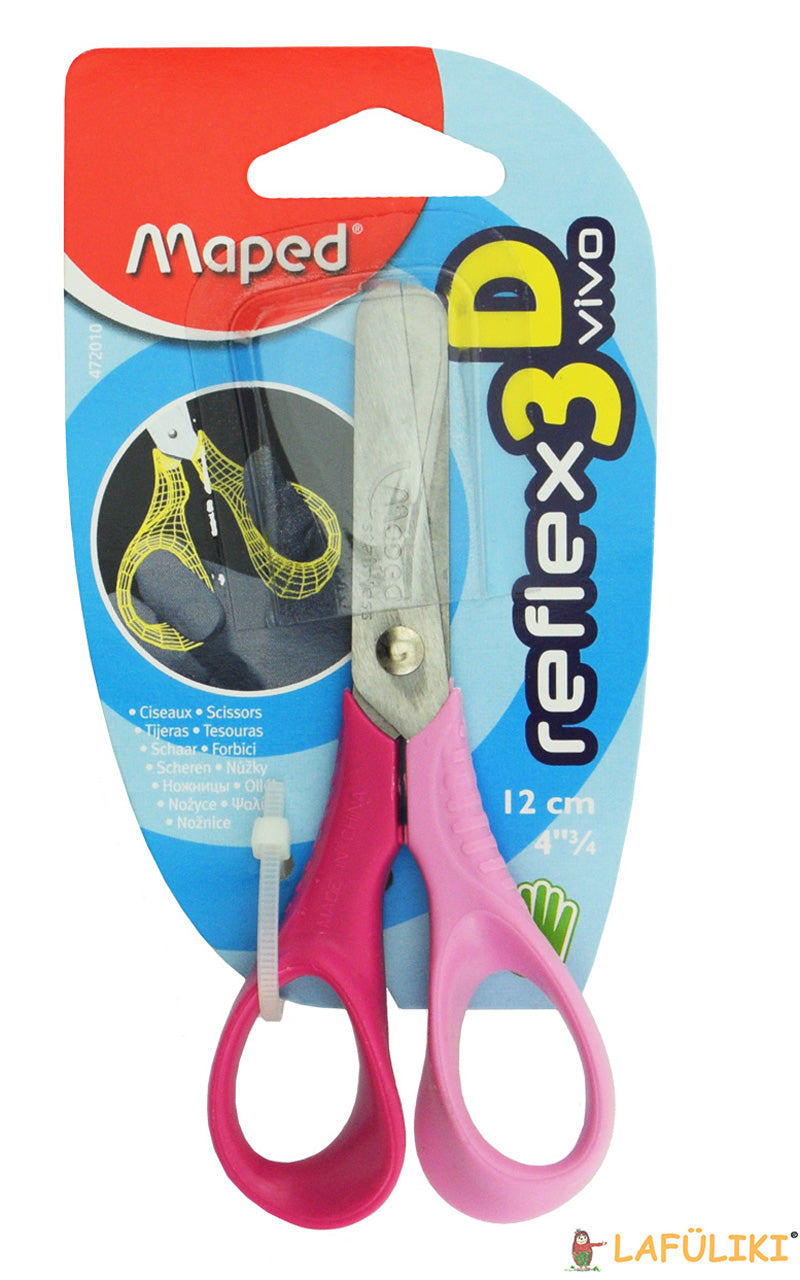 Maped-Vorschul-Schere-early-learning-Rechtshaender-472012-ovp-pink-rosa-kinderschere-lafueliki