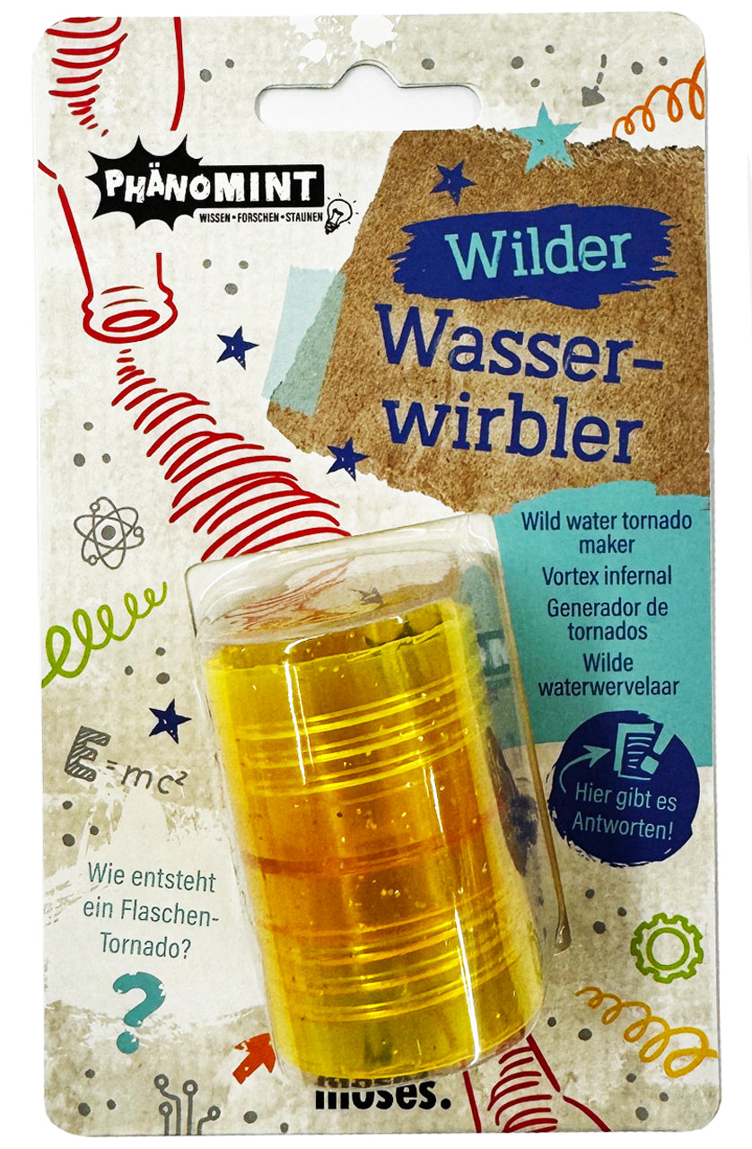 Moses-Verlag-Wasserwirbler-Tornado-Tube-gelb-Flaschenverbinder-30323-ovp-kaufen-lafueliki