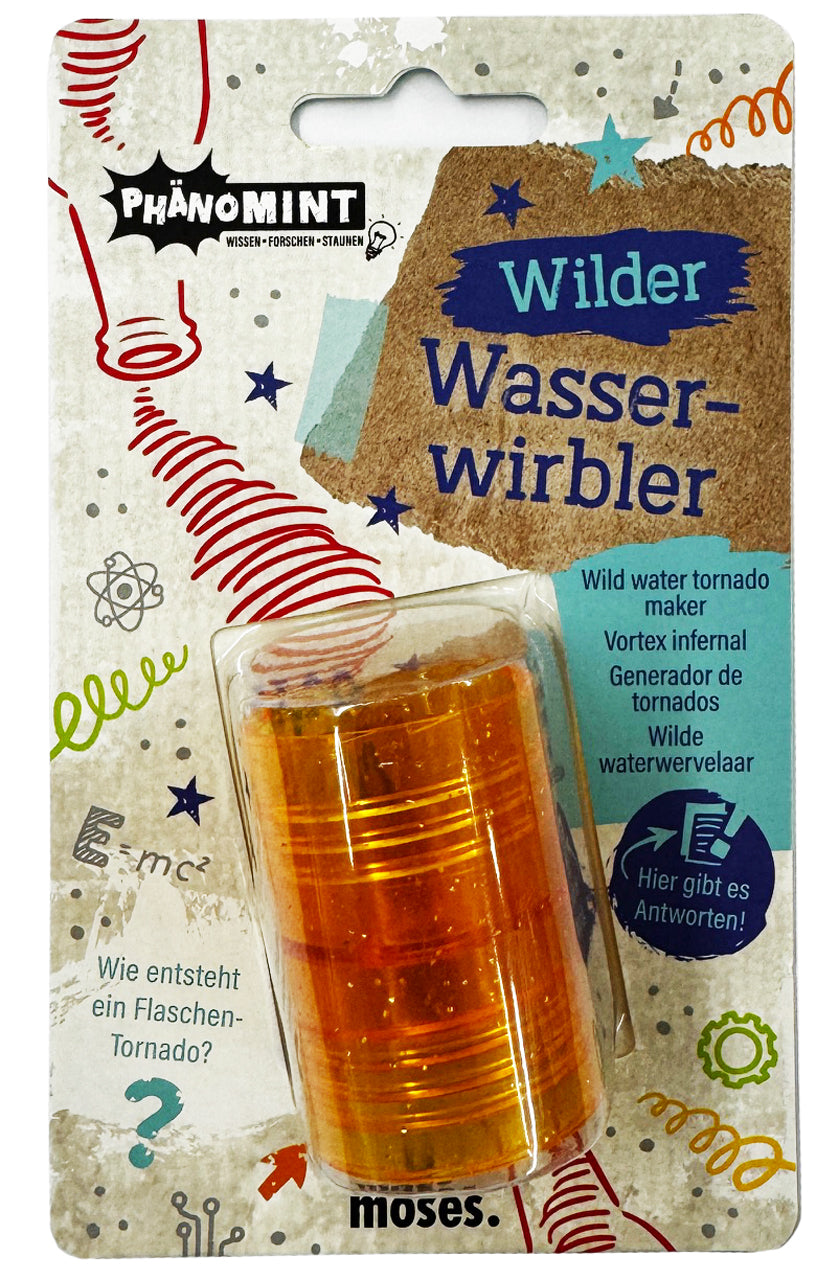 Moses-Verlag-Wasserwirbler-Tornado-Tube-orange-Flaschenverbinder-30323-ovp-kaufen-lafueliki