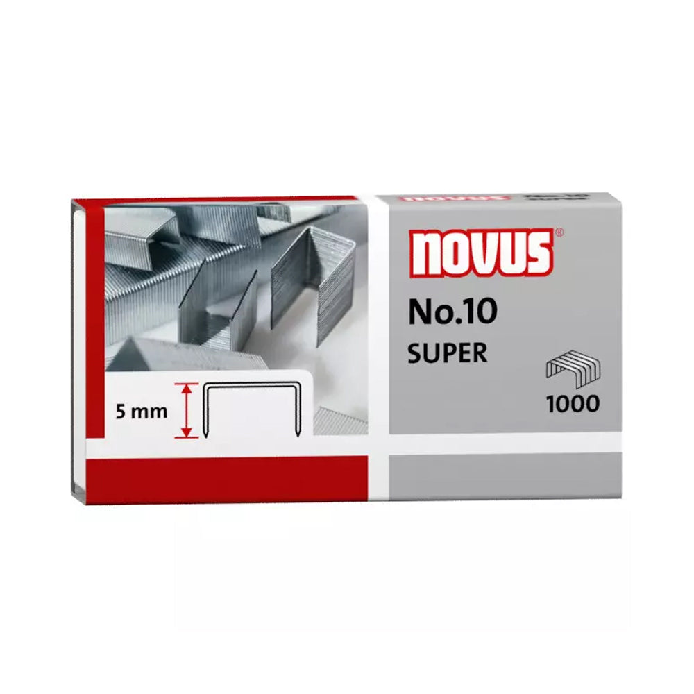 NOVUS Heftklammern No.10 SUPER · 5 mm · 1.000 Stück