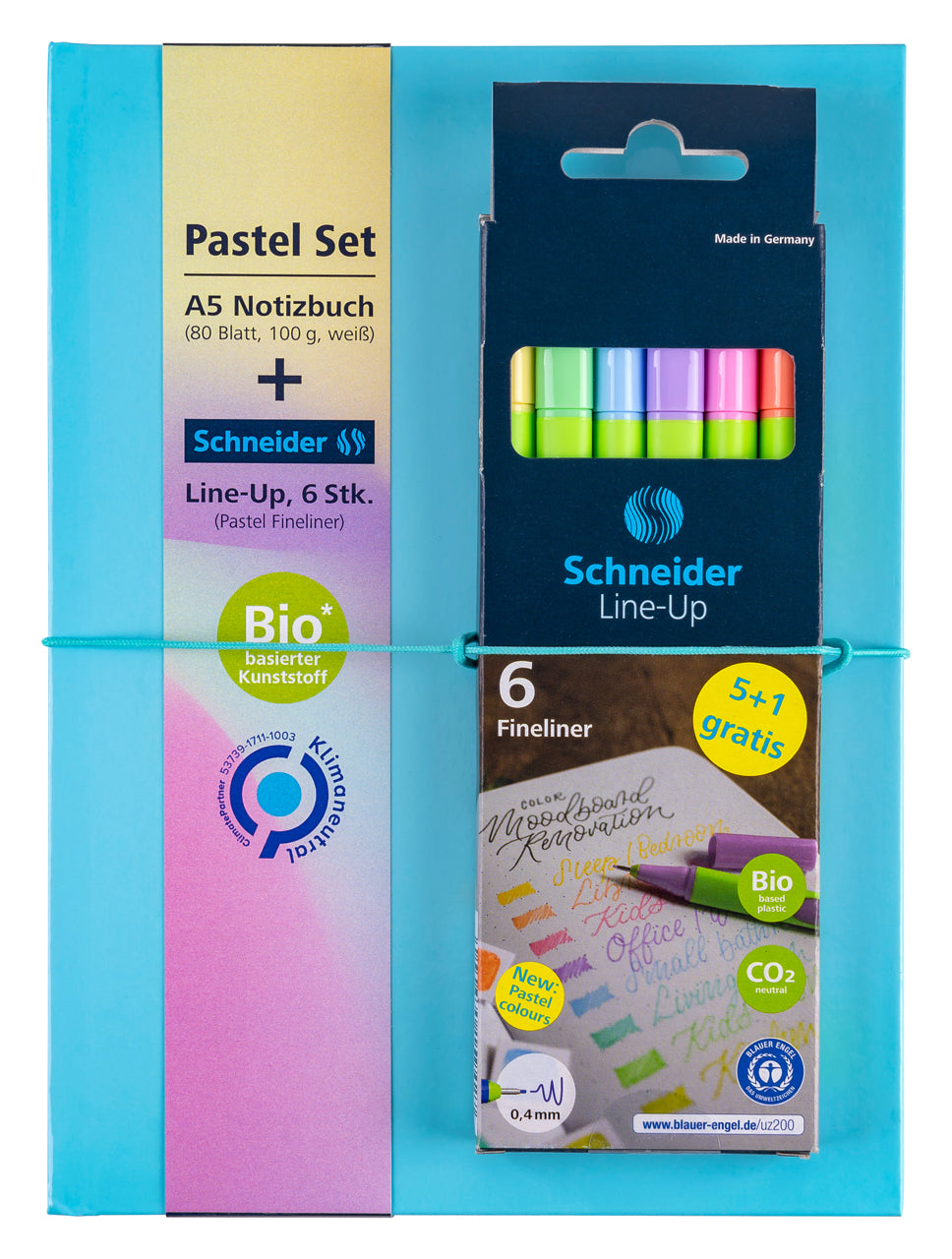 Notizbuch-Pastell-Fineliner-Line-Up-6er-Set-Pastell-blau-78-SET5353-kaufen-lafueliki