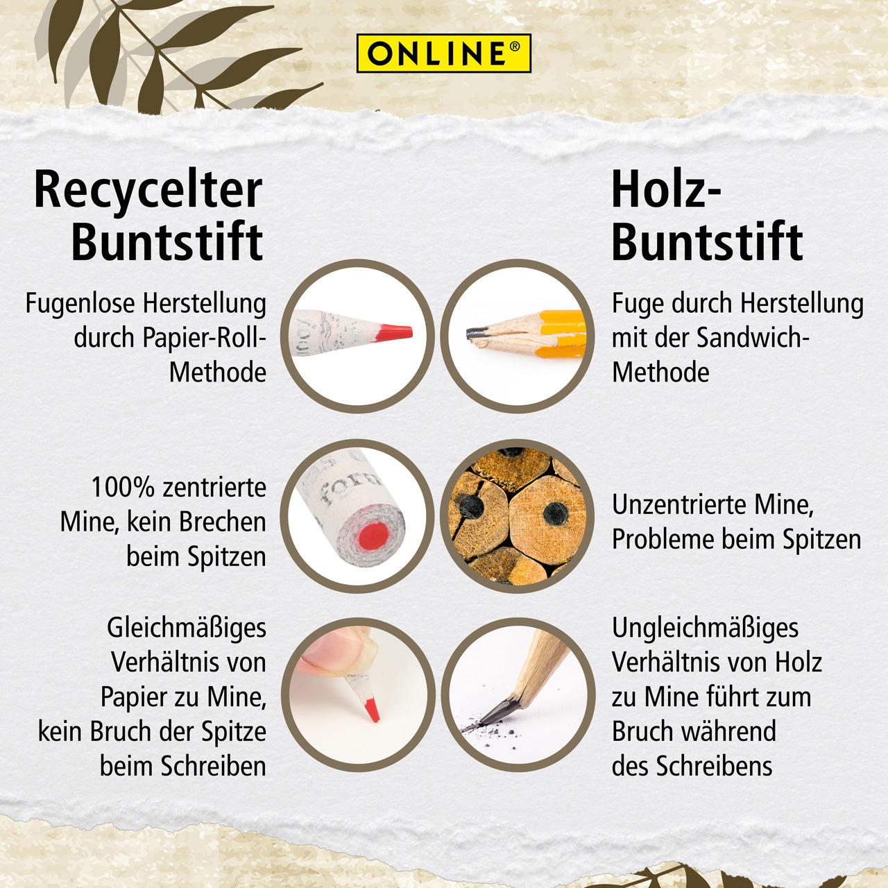 ONLINE-Buntstifte-12er-Set-aus-Zeitungspapier-anleitung-lafueliki