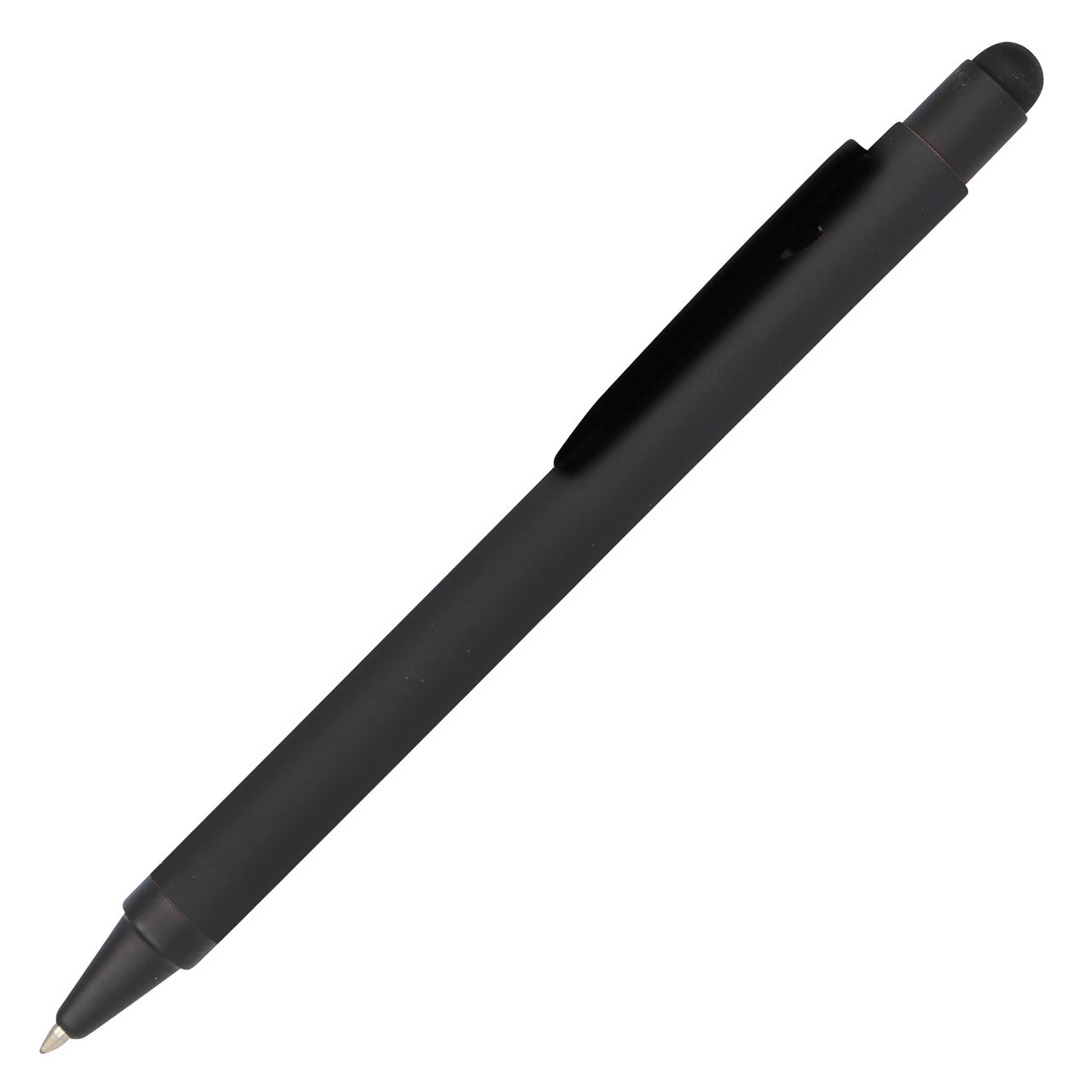 ONLINE-Kugelschreiber-ALU-Stylus-fuer-Smartphone-Tablet-etc-schwarz-32109-lafueliki
