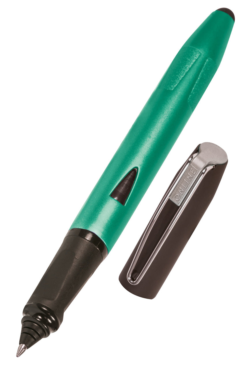 ONLINE-Switch-Plus-Tintenroller-mit-Stylus-Tip-Smartphone-Tablet-26052-gruen-Green-Ocean-kaufen-lafueliki
