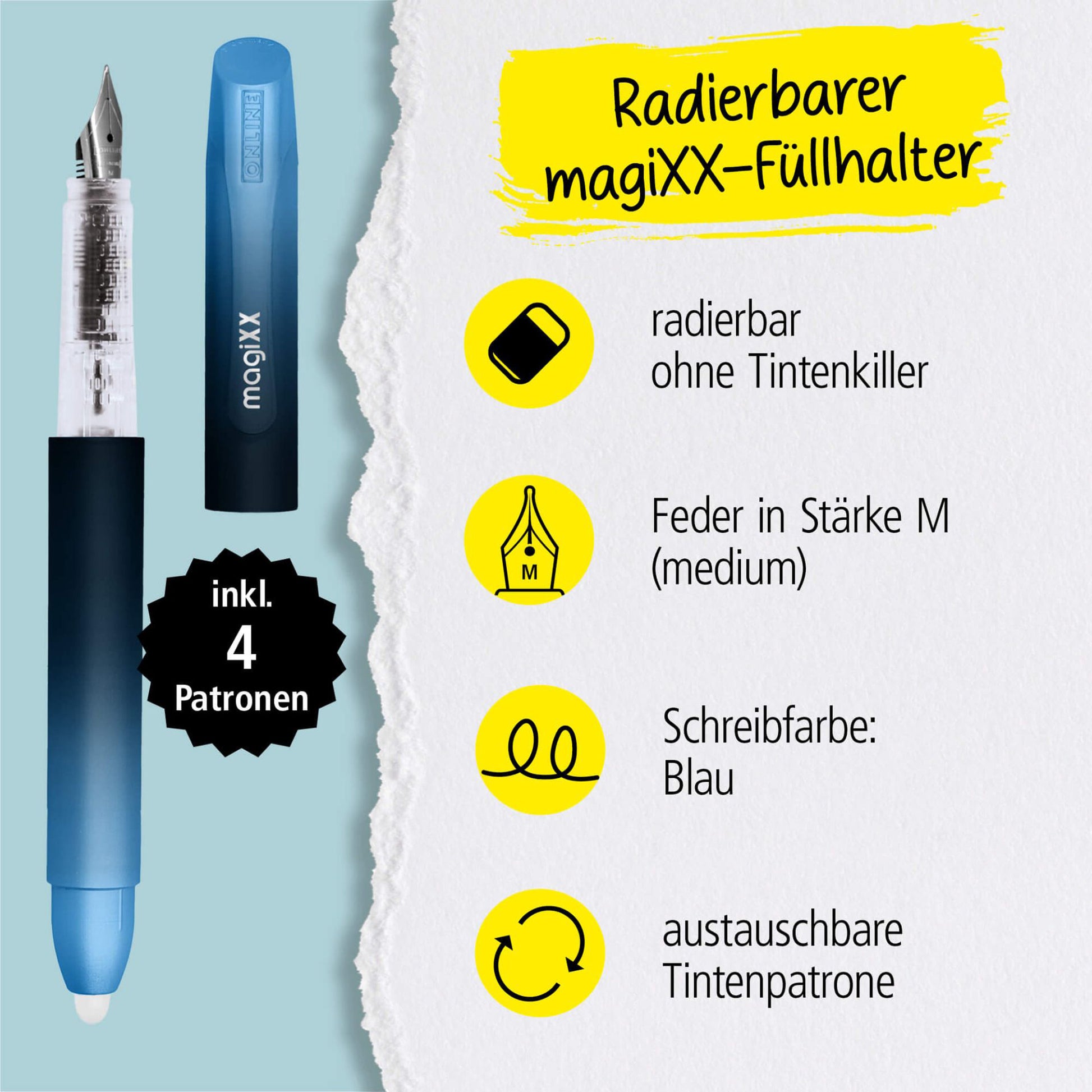 ONLINE-magiXX-Radierbarer-Fueller-blau-anwendung-70200-vorteile-lafueliki