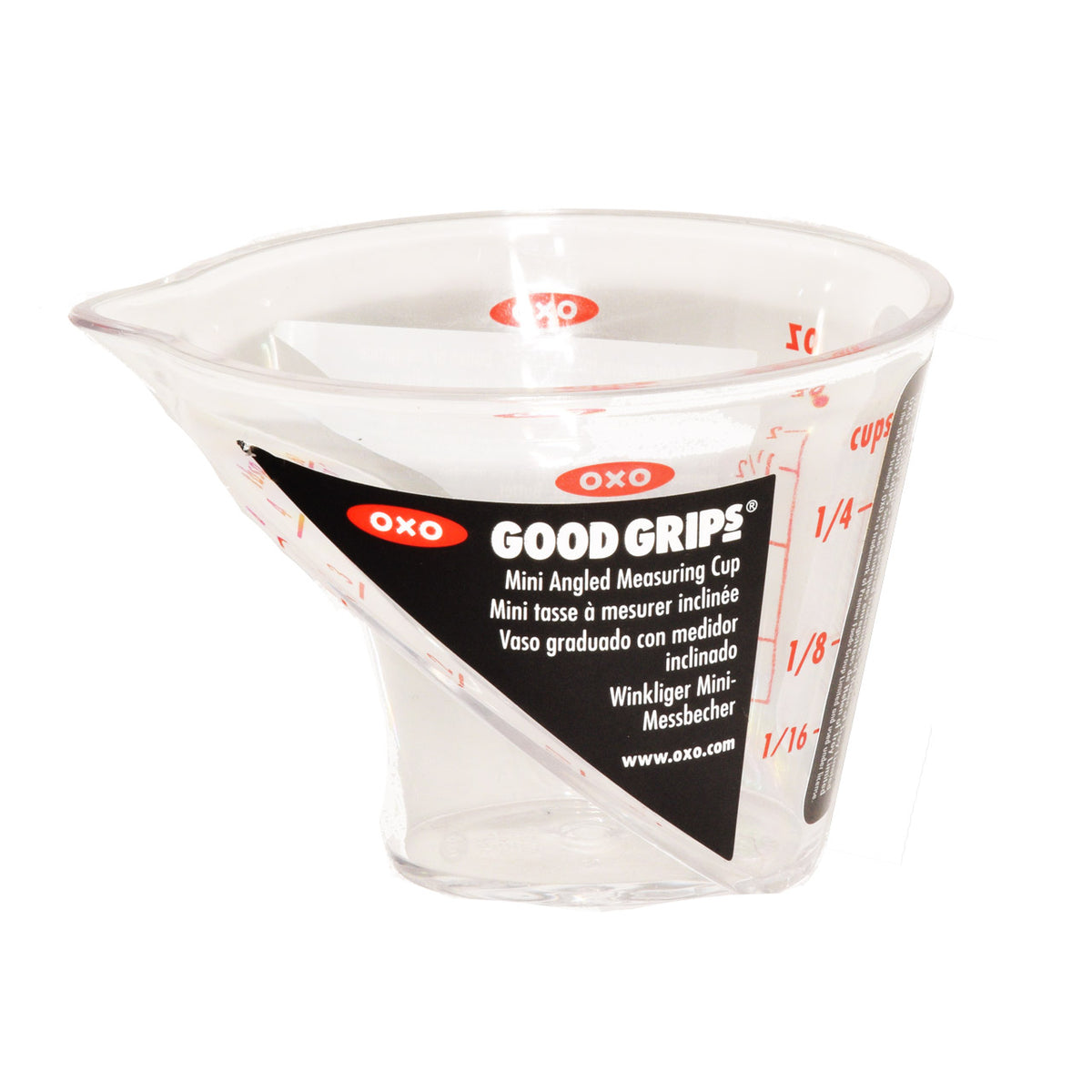 OXO Abgewinkelter Messbecher 60 ml