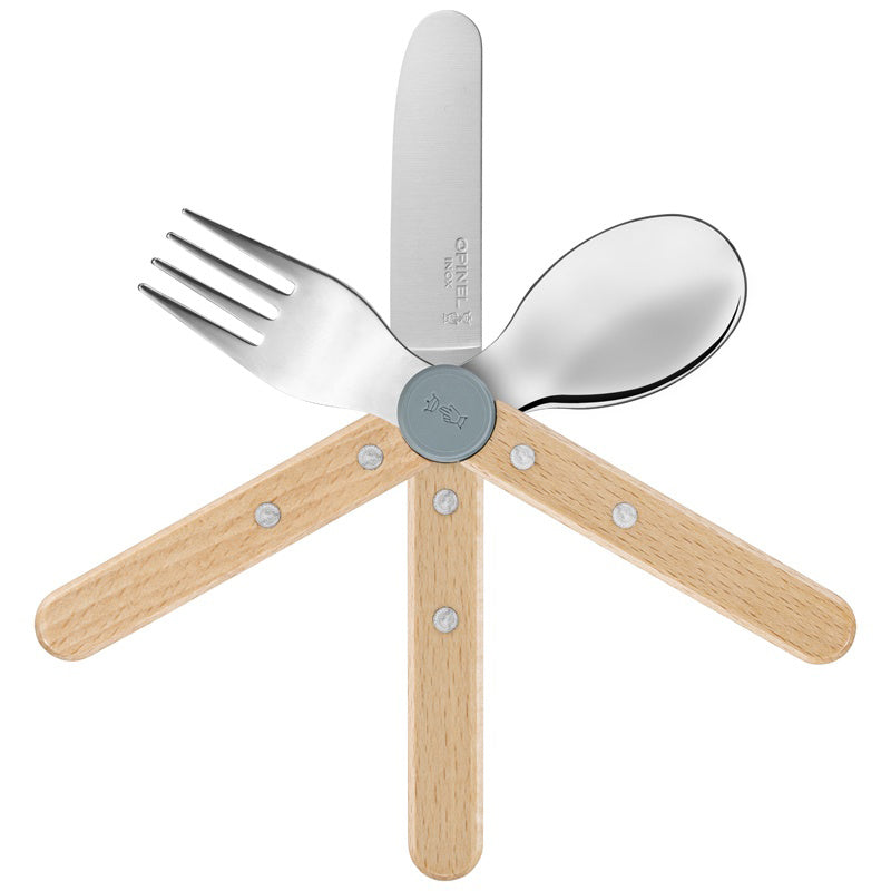 Opinel-Kinder-Besteck-Set-LE-PETIT-GOURMET-Messer-Gabel-Loeffel-10001184-holzgriff-lafueliki