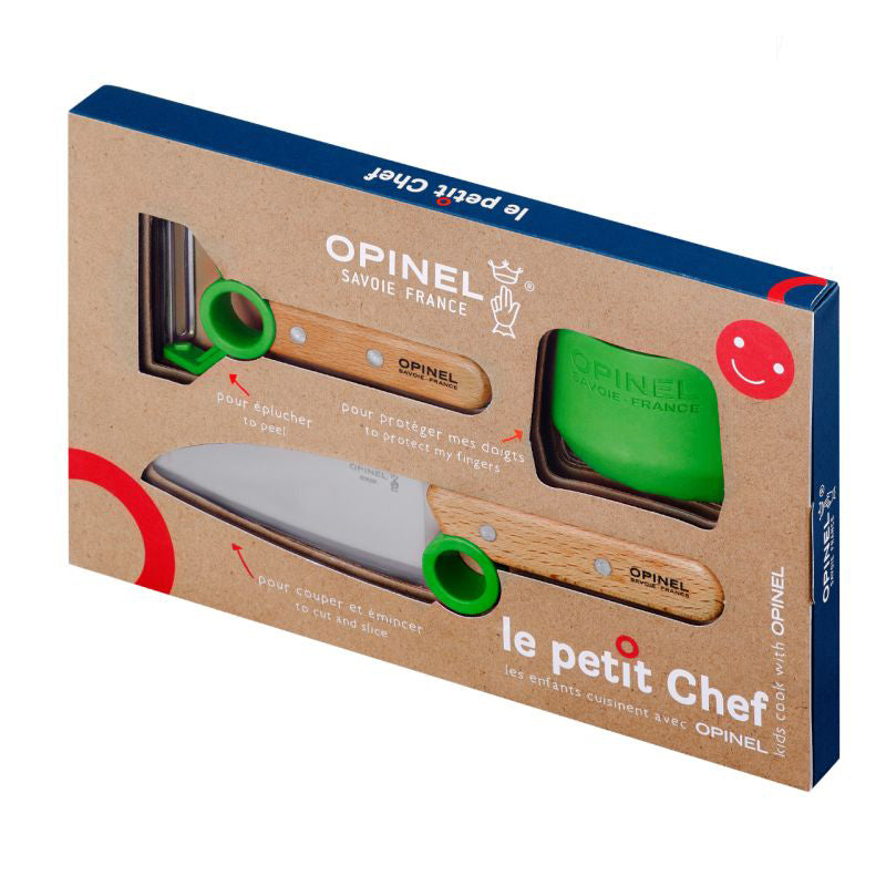 Opinel-Kindermesser-Le-Petit-Chef-3-tlg-Messer-Schaeler-Fingerschutz-rot-Kinder-ab-7-Jahren-312380025778-ovp-kaufen-lafueliki