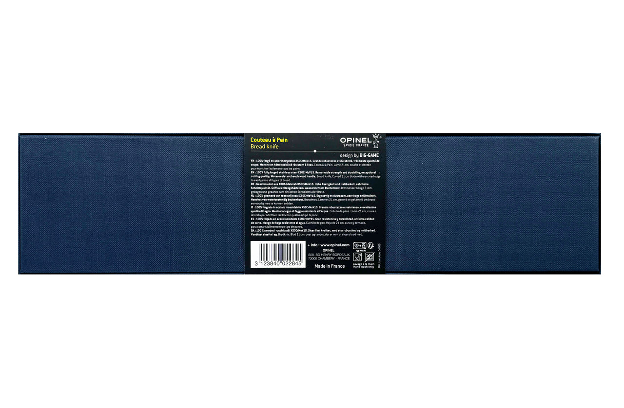 Opinel-Linkshaender-Brotmesser-LES-FORGES-1890-Eleganz-Praezision-edel-ovp-rueckseite-3123840022845-kaufen-lafueliki
