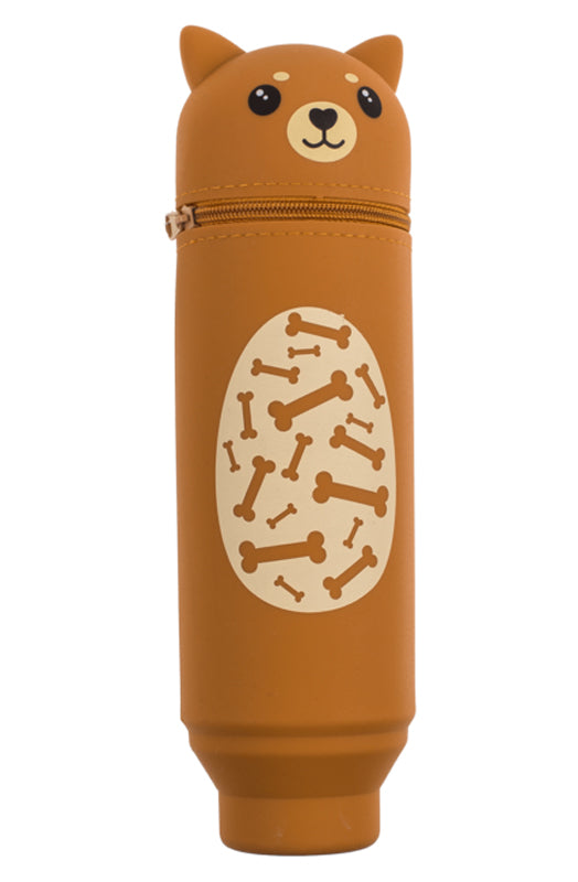 Out-of-the-blue-Federmaeppchen-2-in-1-aus-Silikon-Hund-braun-federmappe-90121-kaufen-lafueliki