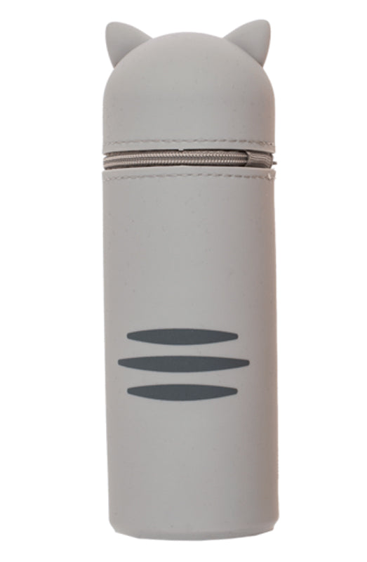 Out-of-the-blue-Federmaeppchen-2-in-1-aus-Silikon-Katze-grau-federmappe-90122-rueckseite-lafueliki