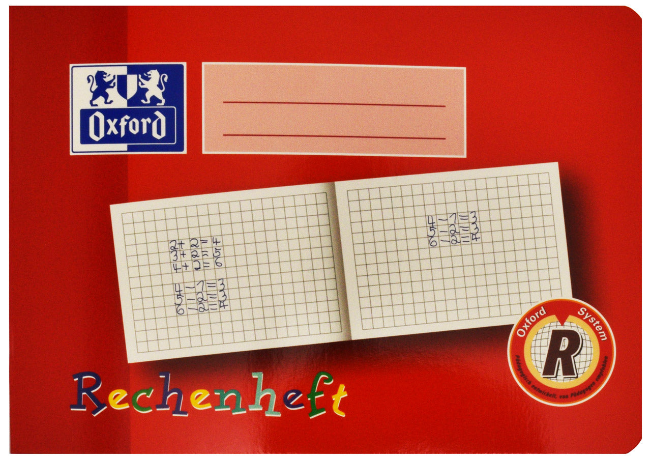 Oxford-Rechenheft-Lineatur-R-A5-quer-extra-grosse-Kastchen-Lafeulik