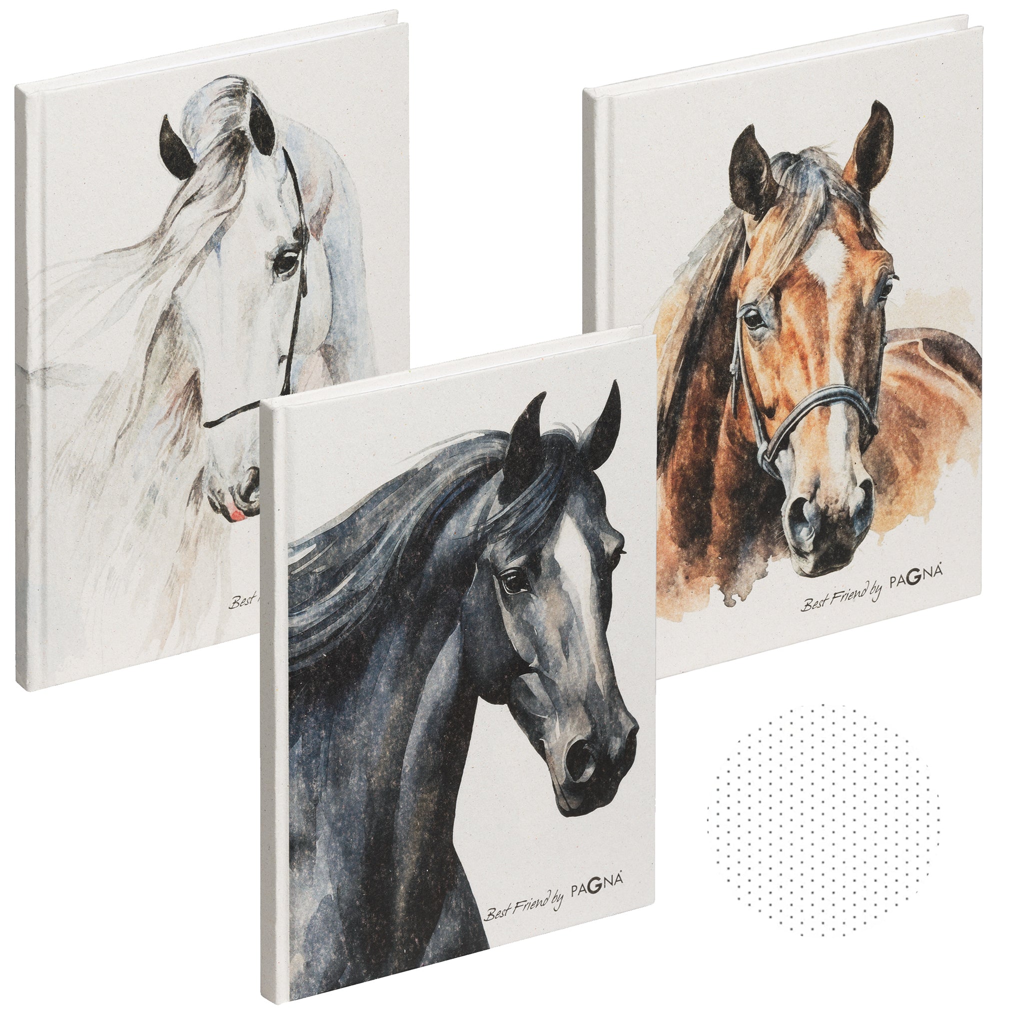 PAGNA Notizbuch A5 · Pferd · dotted · Best Friend