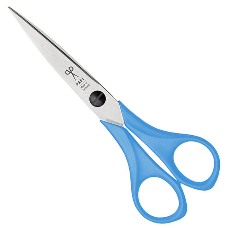 PAUL Bastelschere für Rechtshänder · 16 cm · spitz · für Schule & Basteln