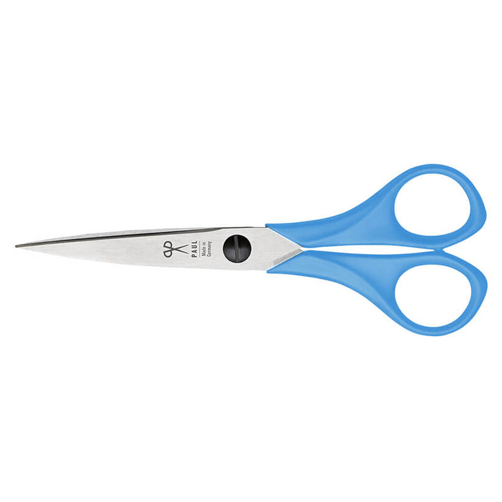 PAUL Bastelschere für Rechtshänder · 16 cm · spitz · für Schule & Basteln