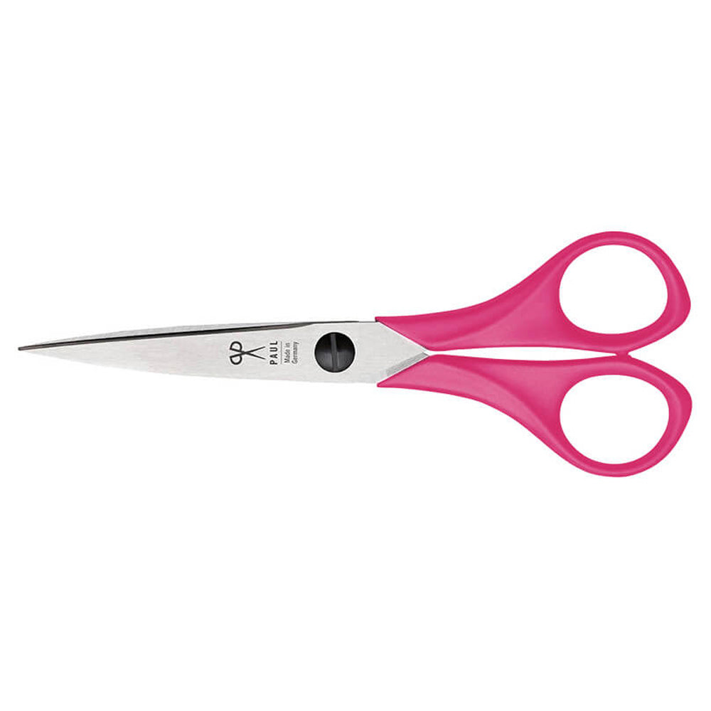 PAUL Bastelschere für Rechtshänder · 16 cm · spitz · für Schule & Basteln