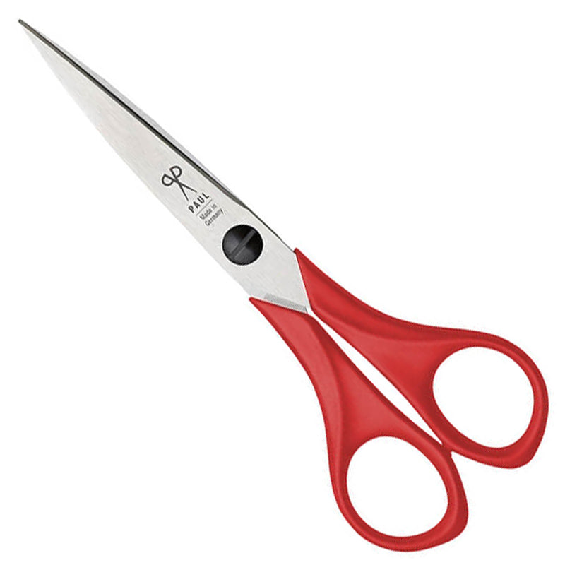 PAUL Bastelschere für Rechtshänder · 16 cm · spitz · für Schule & Basteln