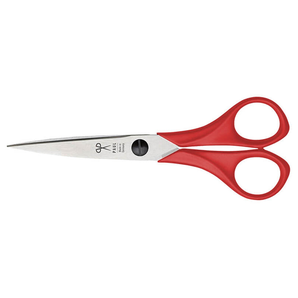 PAUL Bastelschere für Rechtshänder · 16 cm · spitz · für Schule & Basteln