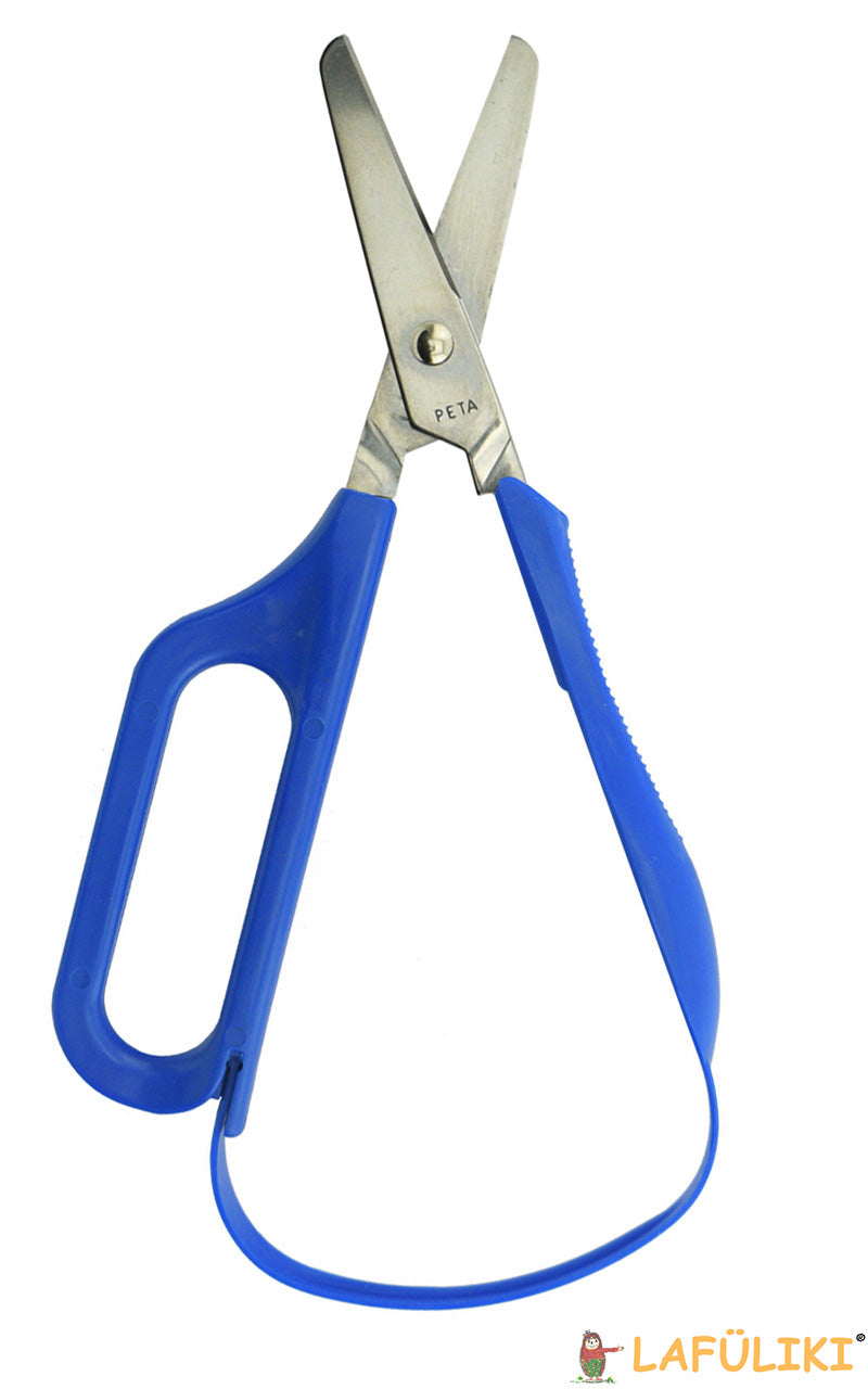 PETA-Easi-Grip-Buegelschere-abgerundet-rund-Rechtshaender-1127-mit-schlaufe-lafueliki
