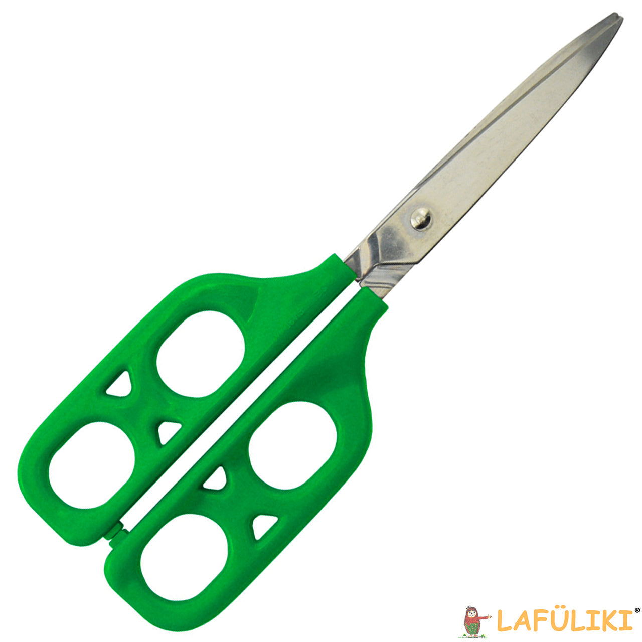 PETA-Lern-uebungs-schere-Linkshaender-spitz-1014-gruen-schere-kaufen-lafueliki