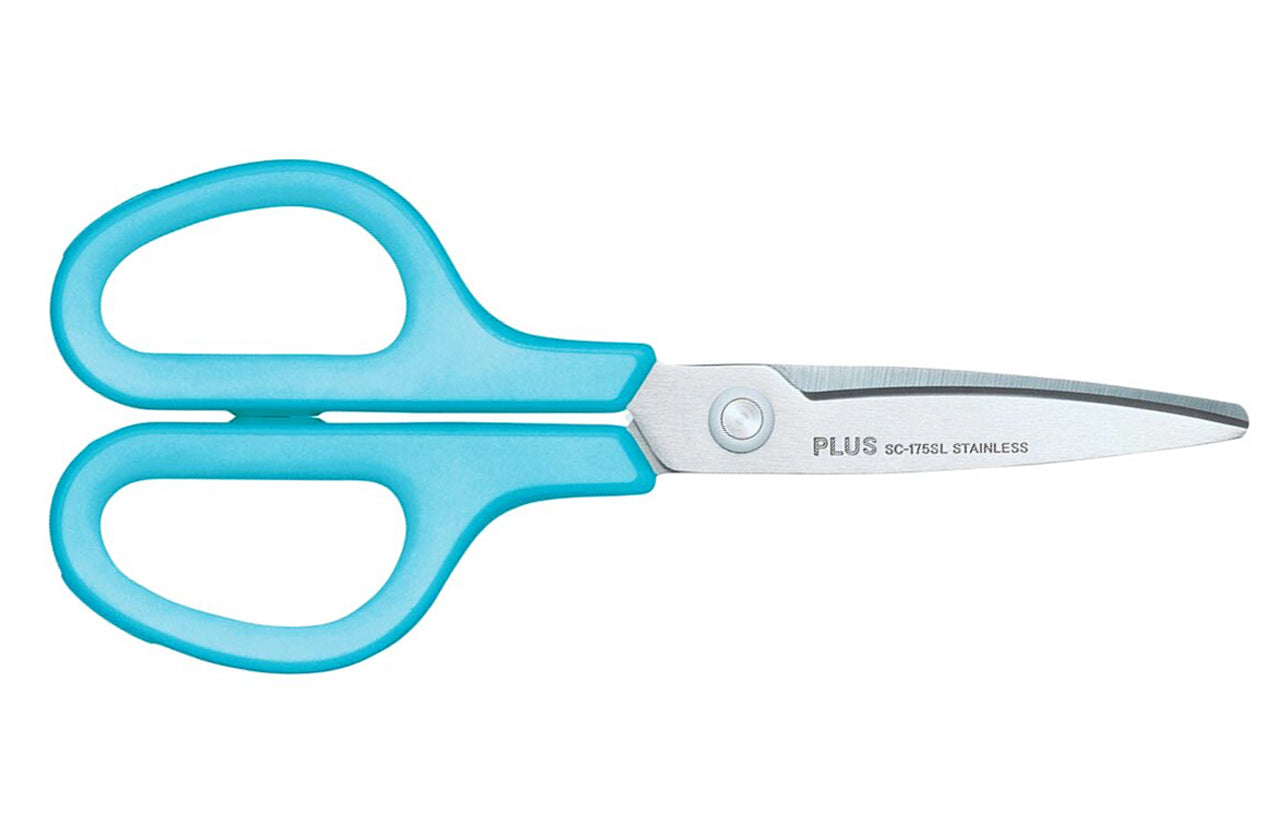 PLUS-JAPAN-Schere-Fitcut-Curve-Smart-Linkhaender-SC-175SL-35-055-blau-online-kaufen-LAFUELIKI