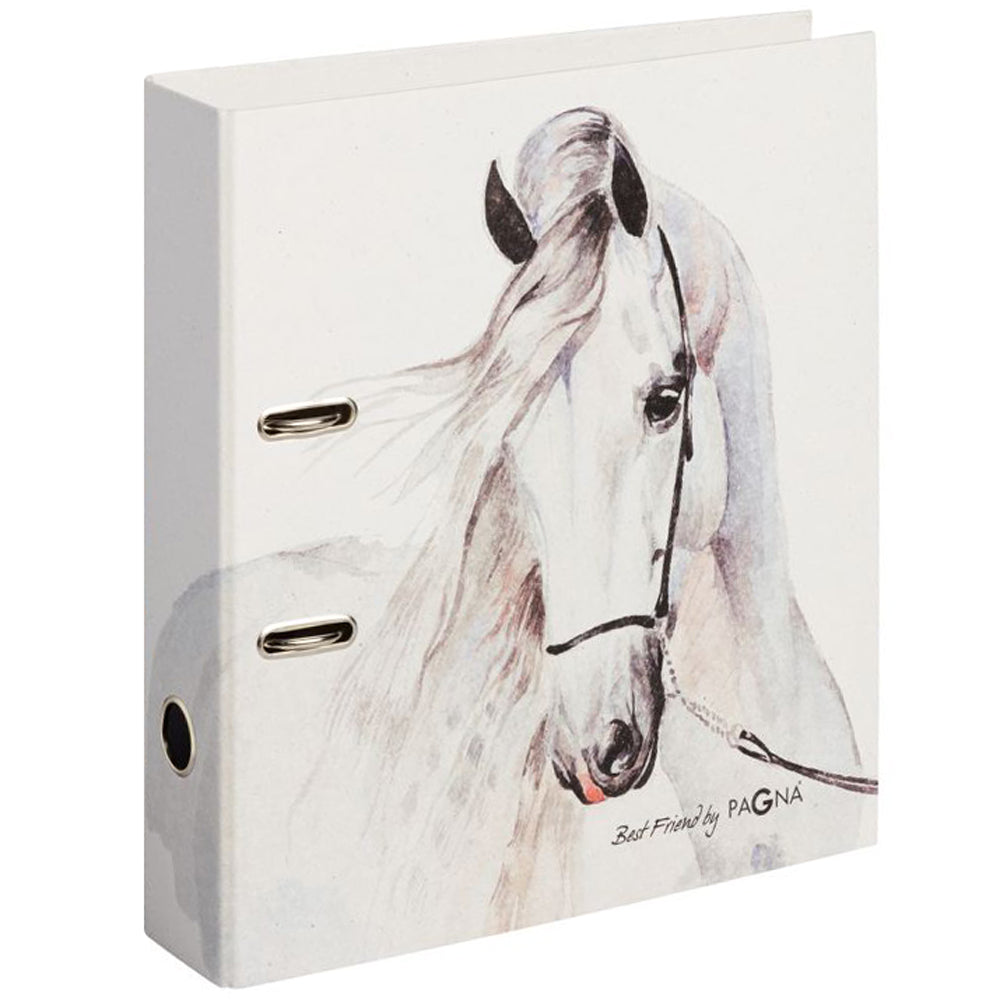 PAGNA Ordner A4 · Pferd weiß · Best Friend