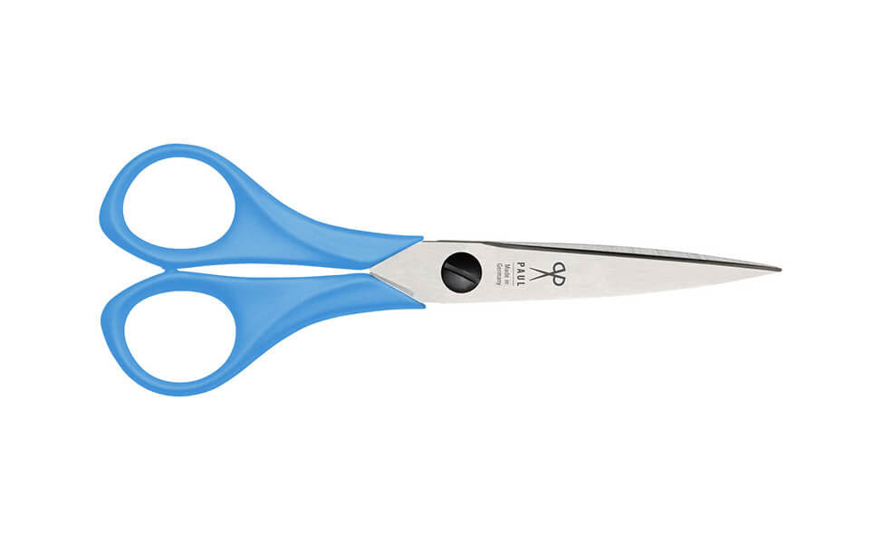 Paul-Bastelschere-Linkhaender-spitz-16-cm-Hellblau-806L-lafueliki