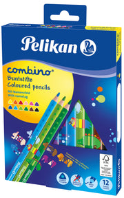 Pelikan-Buntstifte-Combino-12er-Karton-Etui-lafueliki
