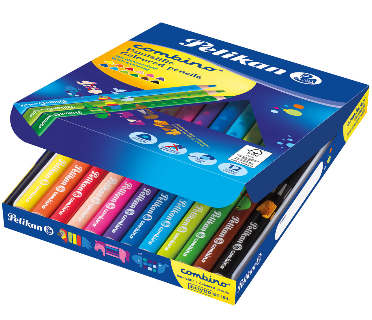 Pelikan-Buntstifte-Combino-12er-Karton-Etui-offen-lafueliki
