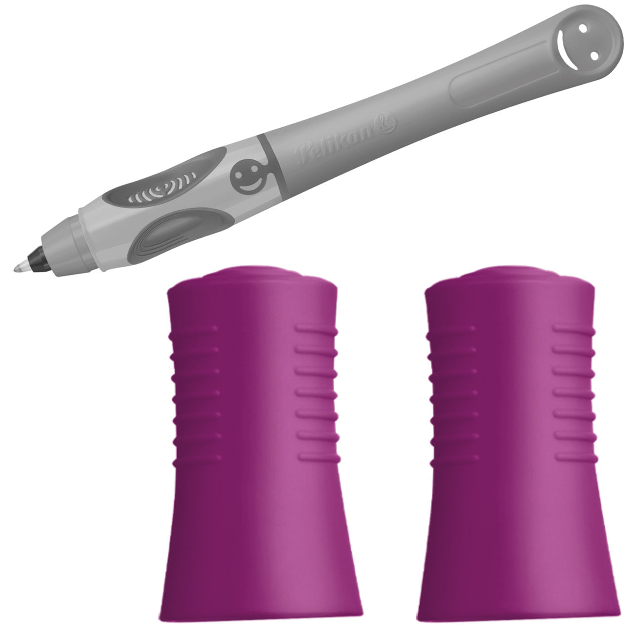 Pelikan-Ersatzkappe-Griffix-Tintenroller-3-2er-Set-4012700938053-Sweet-Berry-kappe-Lafueliki
