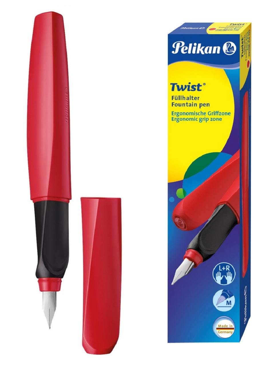 Pelikan-Fuellhalter-Twist-P457-M-Fiery-Red-814799-lafueliki