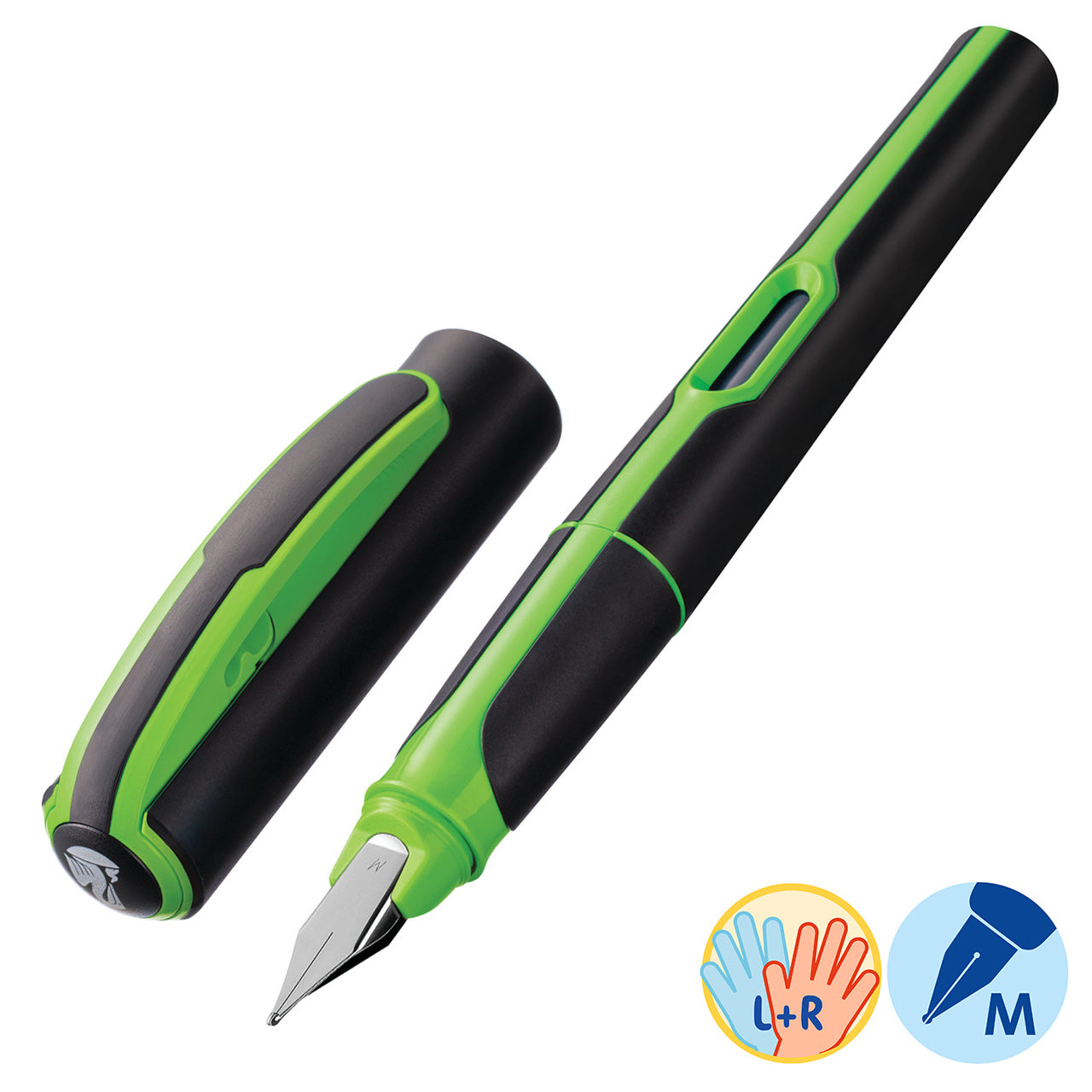 Pelikan-Fuellhalter-style-Neon-gruen-8941-Schul-fueller-online-kaufen-lafueliki